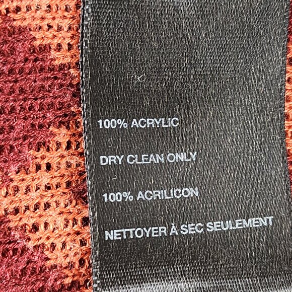 Staring At Stars Orange Artsy Aztec Print Waterfall Cardigan - Picture 8 of 8